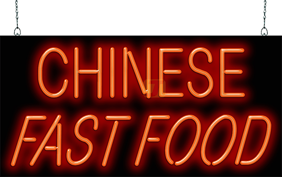 Chinese Fast Food Neon Sign