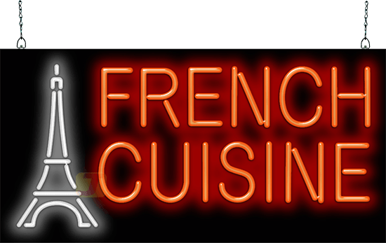 French Cuisine Neon Sign