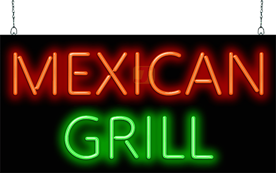 Mexican Grill Neon Sign