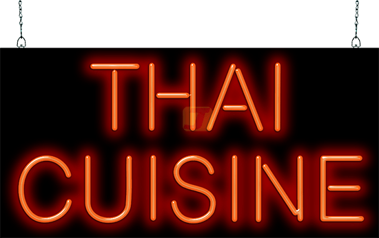 Thai Cuisine Neon Sign