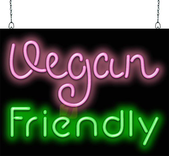 Vegan Friendly Neon Sign