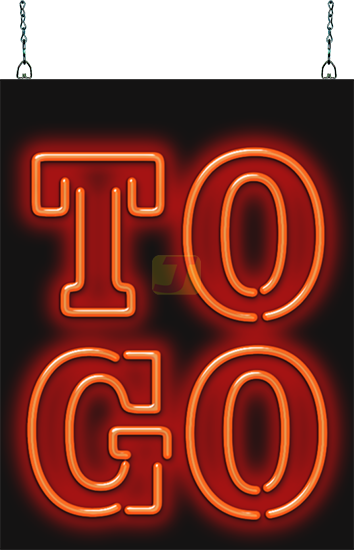 TO GO Neon Sign