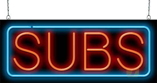 Subs Neon Sign