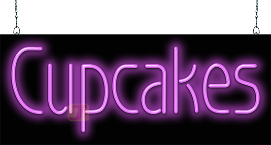 Cupcakes Neon Sign