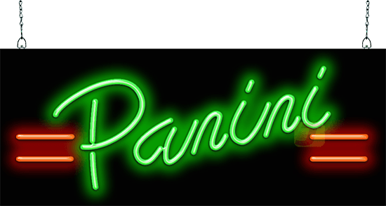 Panini Neon Sign