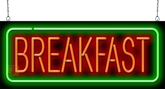 Breakfast Neon Sign