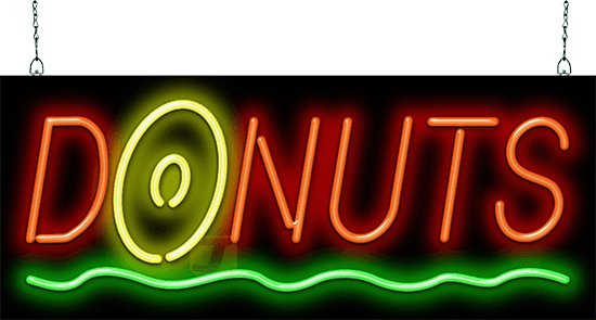 Donuts Neon Sign