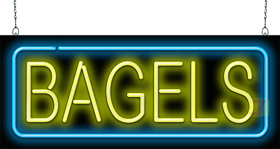 Bagels Neon Sign