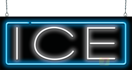 Ice Neon Sign