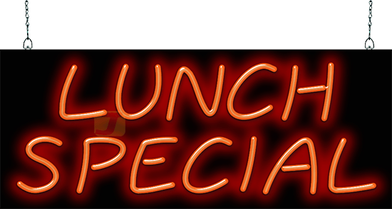 Lunch Special Neon Sign
