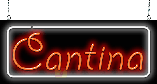 Cantina Neon Sign