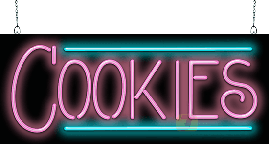 Cookies Neon Sign