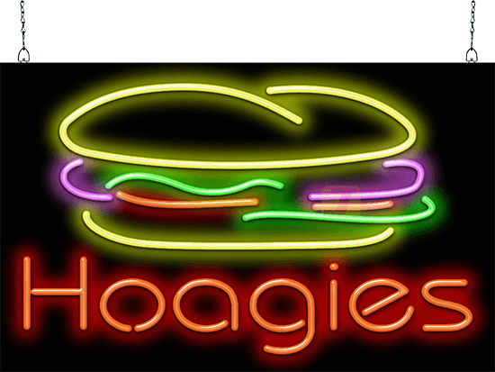 Hoagies Neon Sign