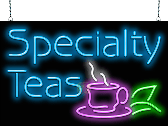 Specialty Teas Neon Sign