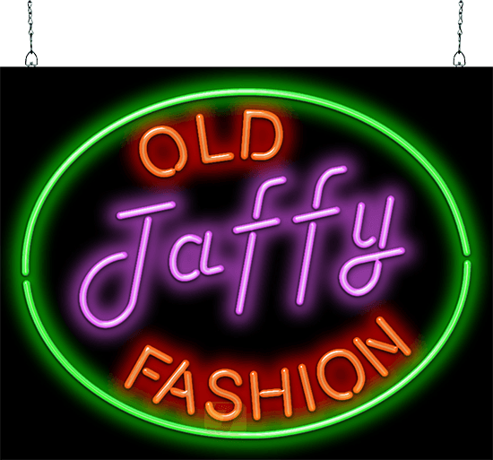 Old Fashion Taffy Neon Sign