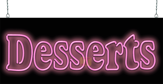 Desserts Neon Sign