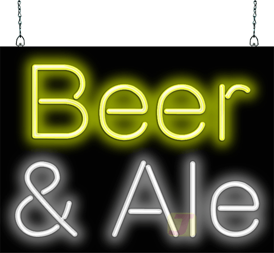 Beer & Ale Neon Sign