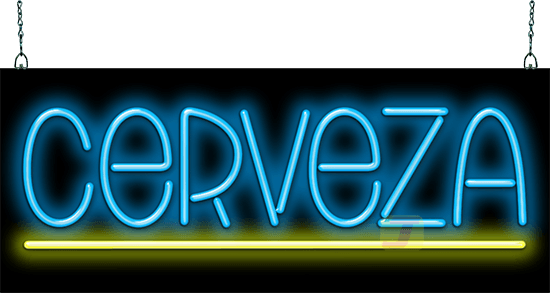 Cerveza Neon Sign