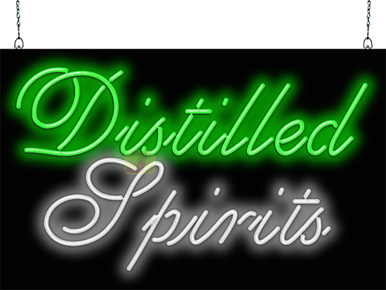 Distilled Spirits Neon Sign