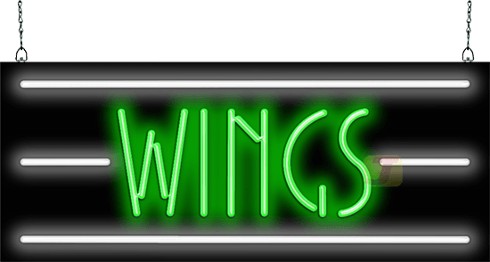 Wings Neon Sign