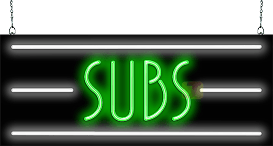 Subs Neon Sign