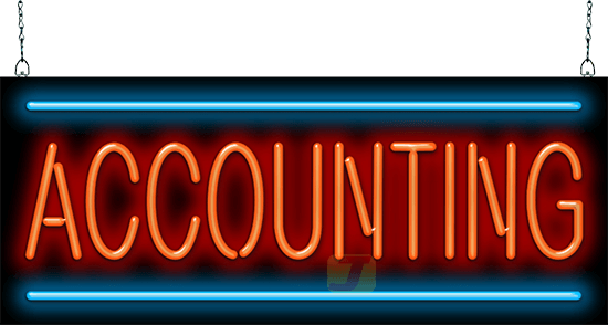 Accounting Neon Sign