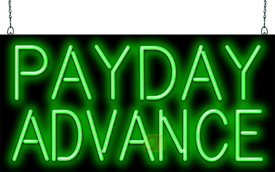 Payday Advance Neon Sign