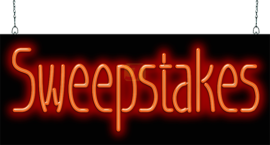 Sweepstakes Neon Sign