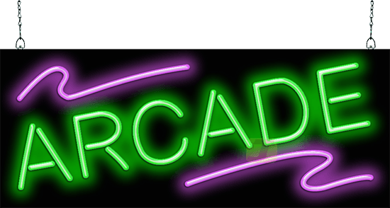 Arcade Neon Sign | GR-30-07 | Jantec Neon