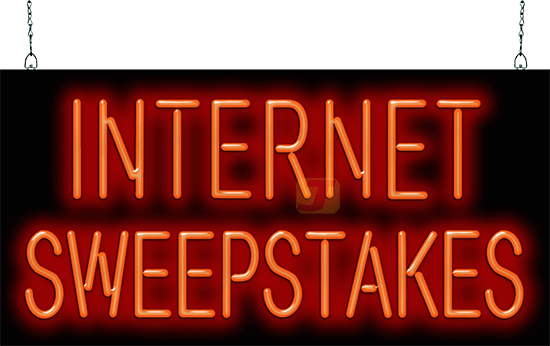 Internet Sweepstakes Neon Sign