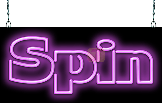 Spin Neon Sign