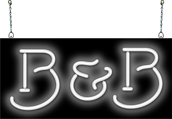 B&B Neon Sign