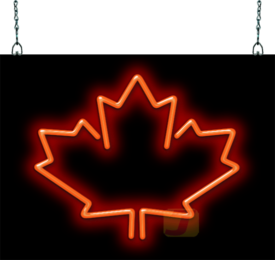 Maple Leaf Neon Sign