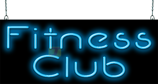 Fitness Club Neon Sign