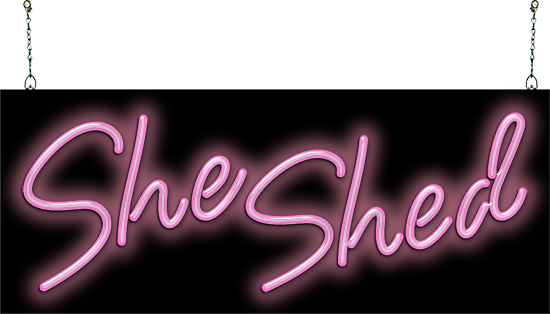 She Shed Neon Sign