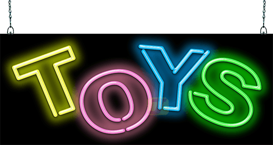 Toys Neon Sign | GS-30-37 | Jantec Neon