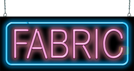 Fabric Neon Sign