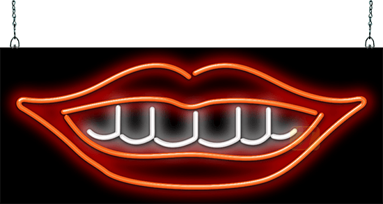 Smile Neon Sign