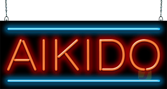 Aikido Neon Sign