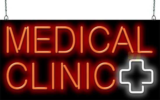 Medical Clinic Neon Sign