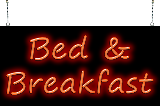 Bed & Breakfast Neon Sign