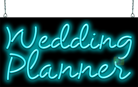 Wedding Planner Neon Sign