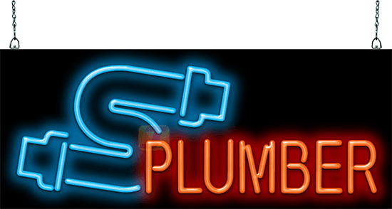 Plumber Neon Sign