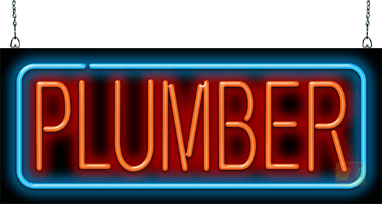 Plumber Neon Sign