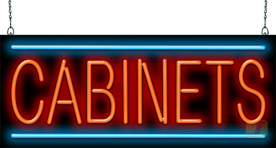 Cabinets Neon Sign