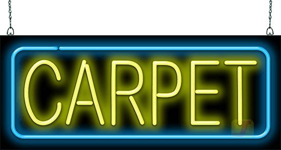 Carpet Neon Sign
