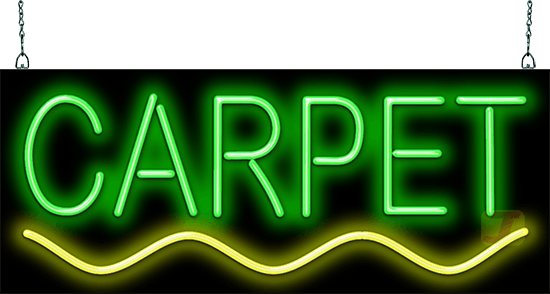 Carpet Neon Sign