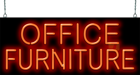 Office Furniture Neon Sign