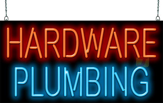 Hardware Plumbing Neon Sign