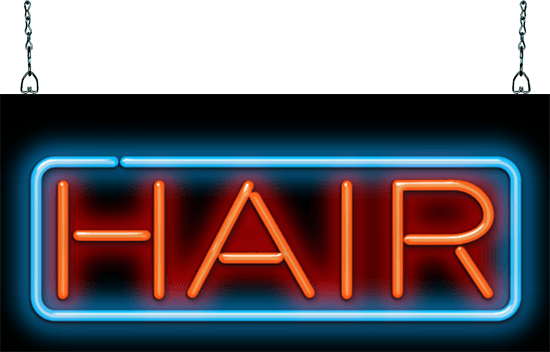 Hair Neon Sign